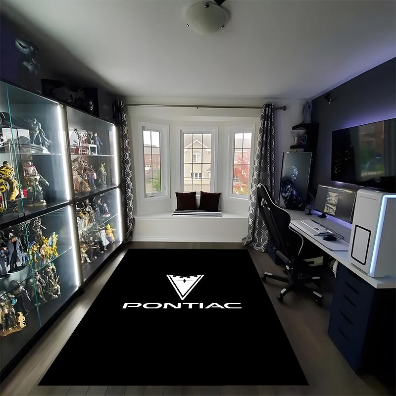 Pontiac Printed Carpet, Rug for Office Chair Living Room Bedroom Kitchen Room Decor Gifts.