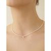 One-Point Petite Pearl Necklace_Nz1156