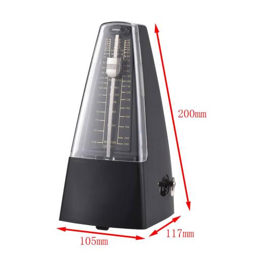 AIHEIMI Mechanical Metronome, Pendulum Type, High-Precision, 40-208 BPM, for Loud Instrument Practice, Compatible with Piano, Guitar, Violin, Bass, Dr