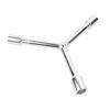 YANYULI Y-Type Hex Wrench, 3-Way Socket Wrench, Hex Key Wrench Spanner, 11mm, 13mm, 15mm Length, CR-V Y-Type Repair Spanner Tool, Tire Change Tool, Bi