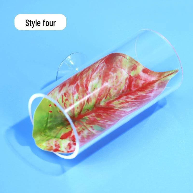 Lotus Leaf Resting Bed for Fish Tanks - Simulated Aquatic Plant Decor