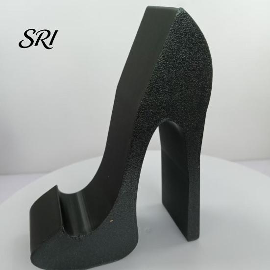 Unique Phone Stand Shoe Holder 3D Printed High Heel Shaped Dock for Desk Cell Display Home Office Table Durable