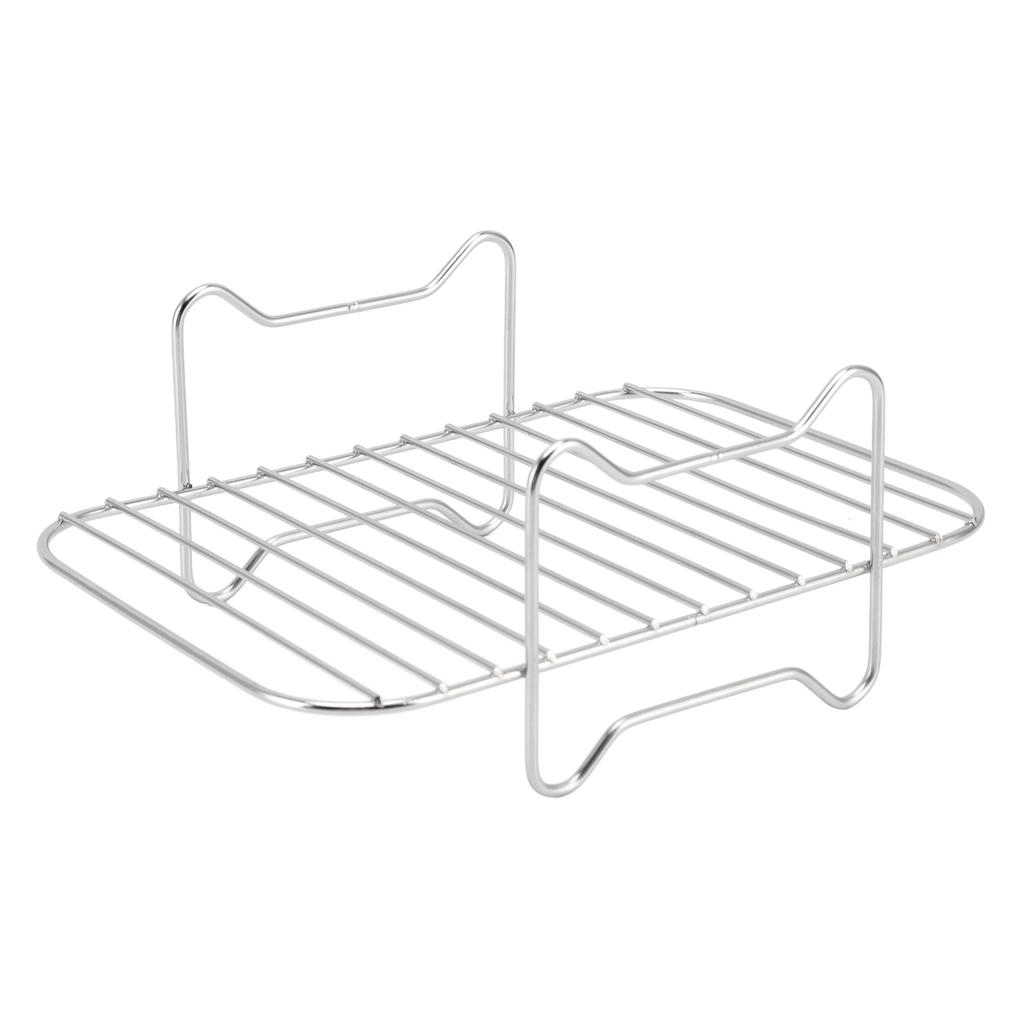 Fryer Stainless Steel Rack Fryer Accessories Multi Purpose Grilling Holder Outdoor BBQ Tools