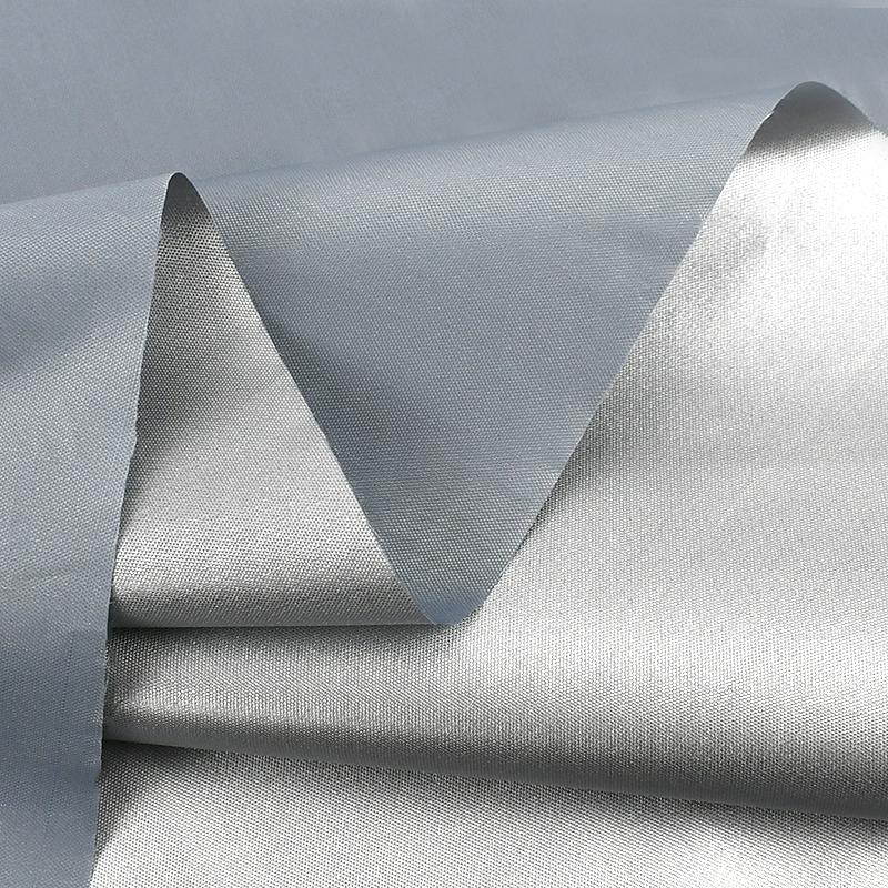 1-5Meters*148cm 190T Meetee Thin Waterproof Fabric Outdoor Sunscreen Sunshade Silver-coated Ripstop Umbrella Cloth Tent Material