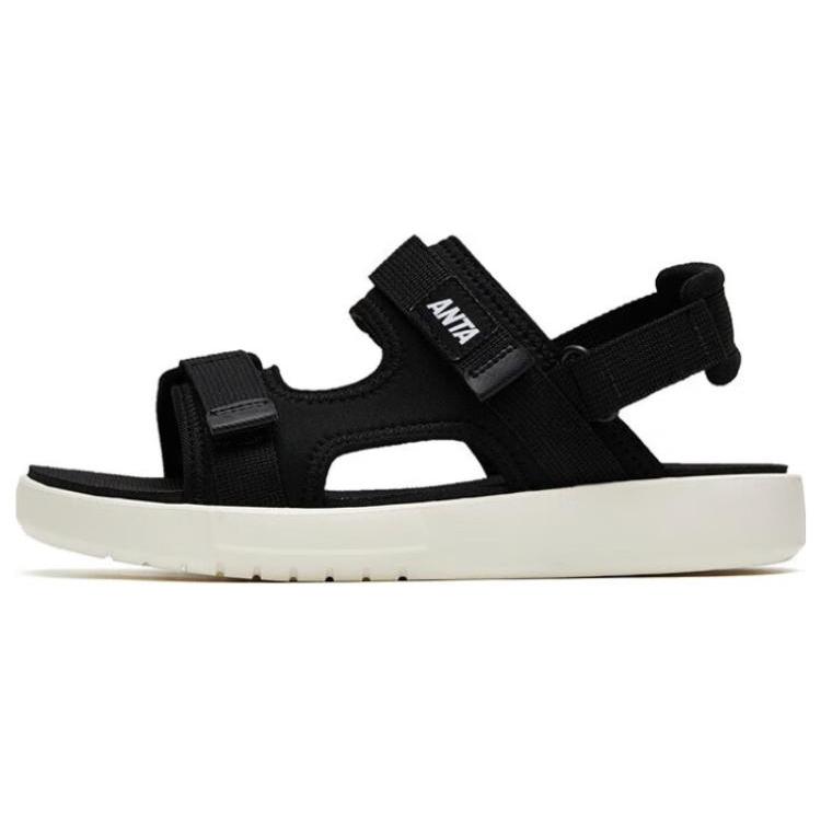 New ANTA Sporty Sandals 'Black' Women's 122338505-1
