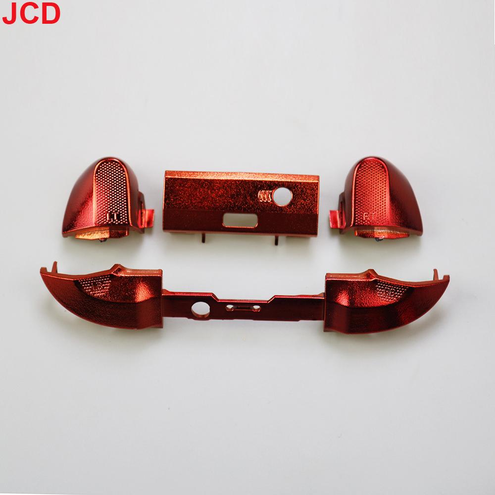JCD1set For Xbox Series X S XSX XSS Controller Electroplated RB LB Bumper RT LT Trigger Button Middle Bar Holder Repair Parts