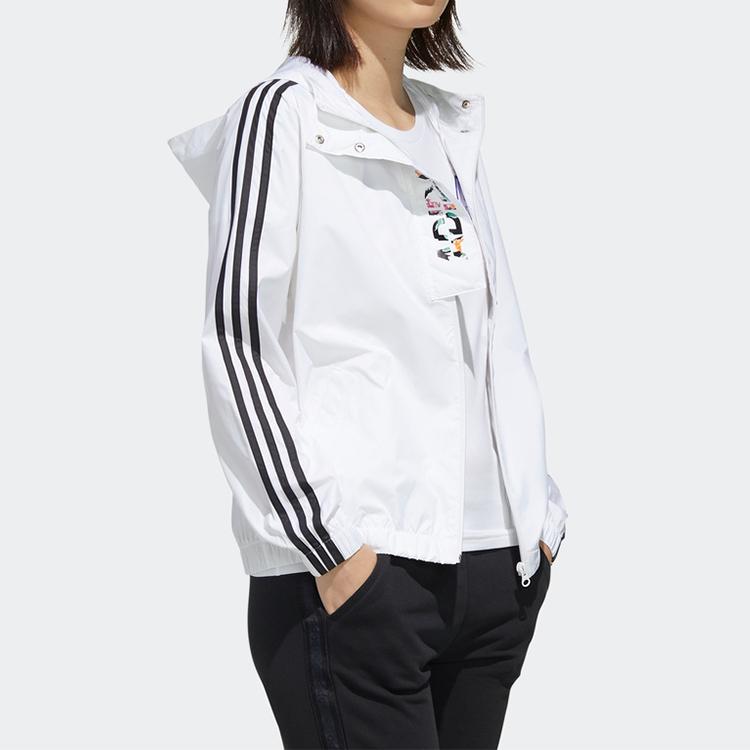Adidas Neo W Faves Wb Jackets & Coats Unisex White FP7321