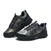 Skechers Men Versatile Low Top Outdoor Functional Shoes Olive Black 237221C-OLBK