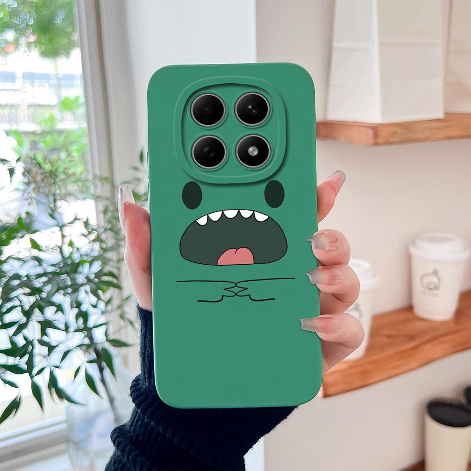 Чехол для телефона Xiaomi Redmi Note 15 Pro Plus Крутой Астронавт Funda Для Redmi Note15 Pro 4G 5G Мягкая Жидкая Силиконовая Задняя Крышка