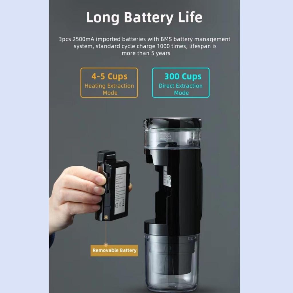 Беспроводное Отопление Автоматическая Кофемашина Эспрессо Молотый Кофе Кофейная Капсула Автомобиль На открытом воздухе