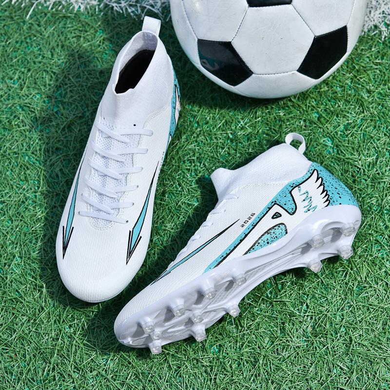 New Men's Soccer Shoes Grass Adult Non-Slip Non Slip FG/TF Football Boots Ultralight Sport Indoor Cleats Futsal Comfortable