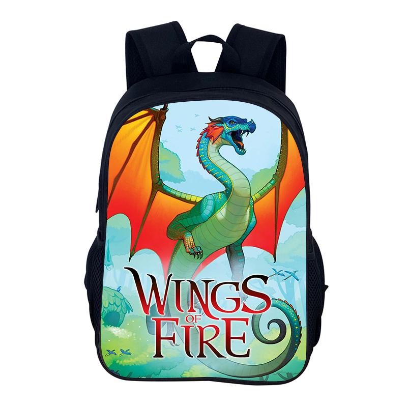 Рюкзак Kids bag Крылья Огня Рюкзак Школьные Сумки для Учеников Молния Сумки для Книг Крылья Огня ноутбук Детский Подарок на День Рождения