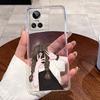 Чехол для Realme GT Neo 3 RMX3560 Прозрачный Роскошный Милый Заяц с Сердечками Забавный Мягкий Силиконовый Чехол для Телефона Для Realme GT Neo3 150W Задняя Крышка