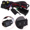 Auto Body Parts for DC 12V 40A Fog Light Wiring Harness with Button Fog L