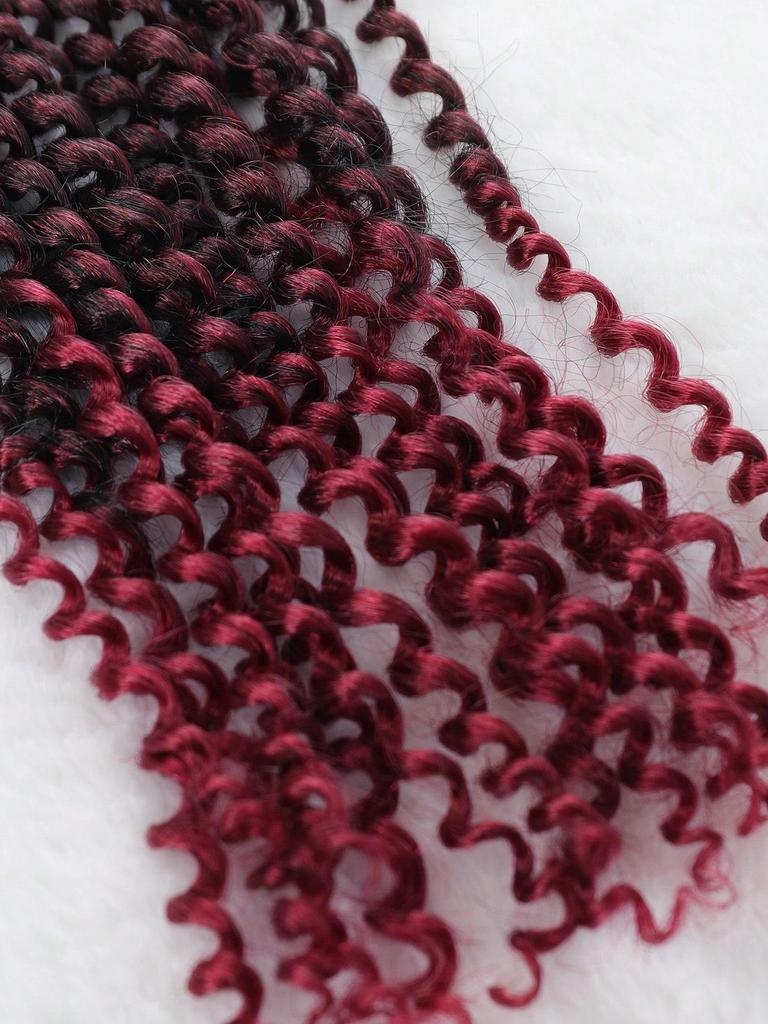 18 Inch Ocean Wave Crochet Hair Synthetic Deep Wave Twist Crochet Braiding Hair Extensions Ombre Afro Curls Passion Twist Hair