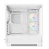 Корпус Sharkoon Mid Tower для ПК REBEL C60 RGB White, совместимый со стандартами, оснащен 4 вентиляторами ARGB, стекло REBEL C60 RGB WT, авторизовано в Японии
