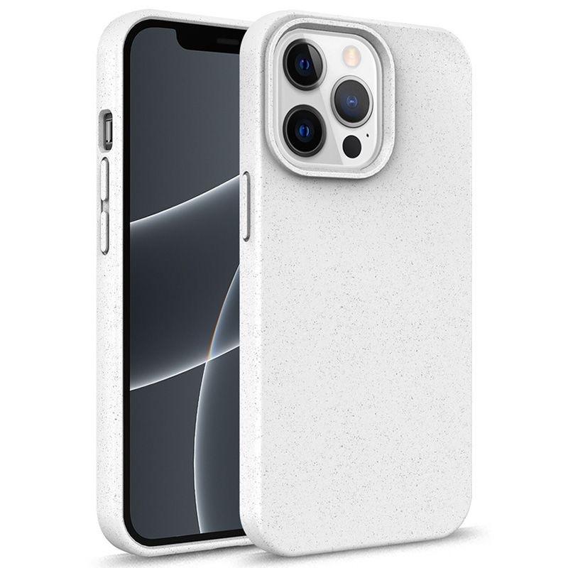 Полуразлагаемый чехол из пшеницы: Чехол для телефона iPhone 17 PRO из биоразлагаемой и экологически чистой пшеничной соломы, подходит для 17PRO max