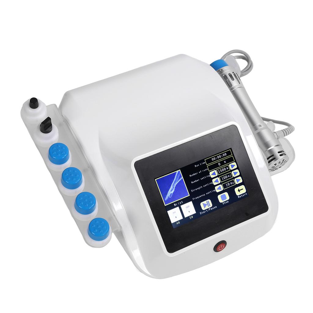 Аппарат ударно-волновой терапии Extracorporal Body Shockwave Machine Массаж глубоких тканей Снятие мышечного напряжения ESWT Аппарат ударных волн с 7 насадками