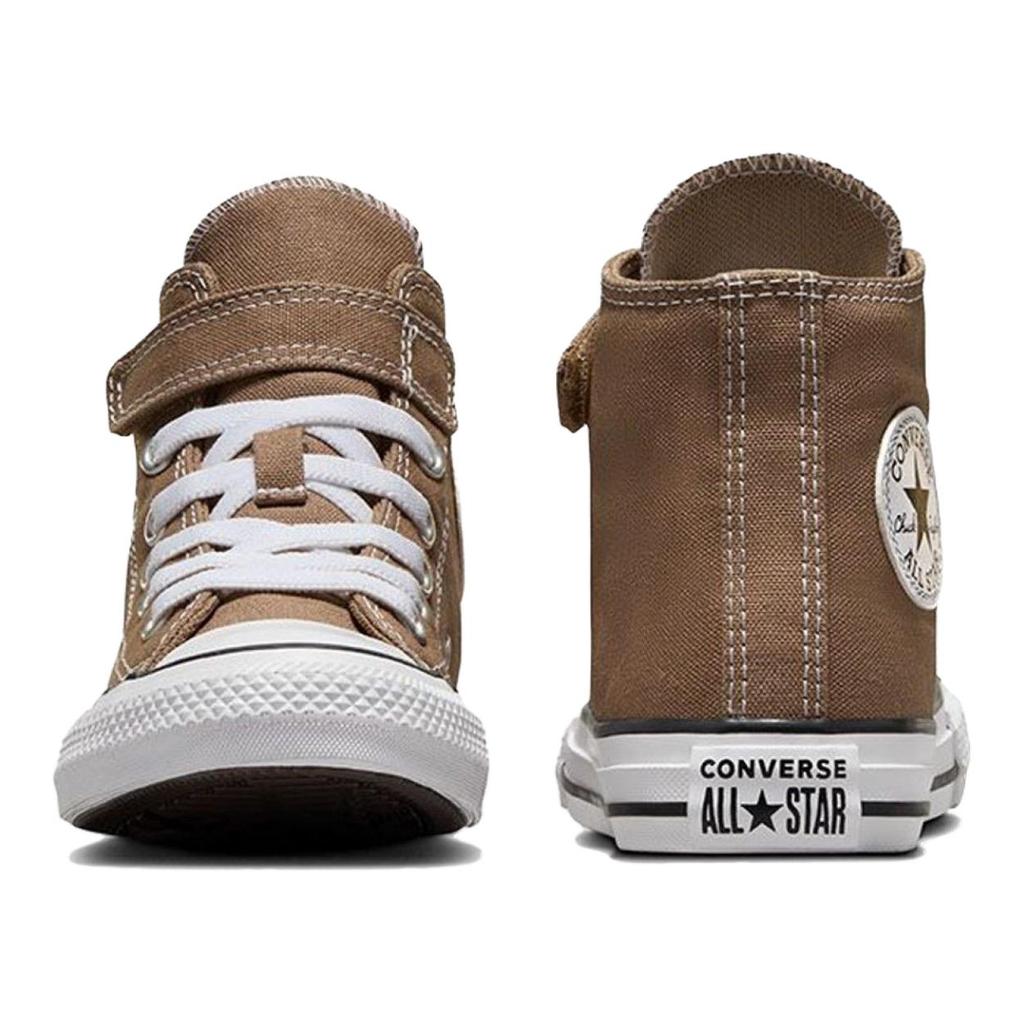 Converse Chuck Taylor All Star Versatile Comfortable Durable Lightweight High Top Canvas Shoes Kids Sneakers Brown A06346C