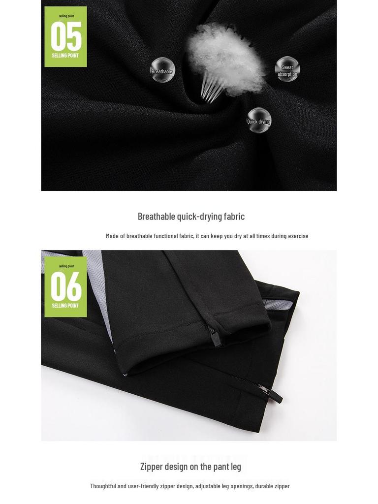Детские облегающие и свободные тренировочные брюки для футбола – Весенне-осенний стиль, Повседневные спортивные длинные брюки для студентов и взрослых.