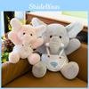 Elephant Cute Cartoon Plush Toy Doll Girls Kids Bedtime Companion Gift Holiday