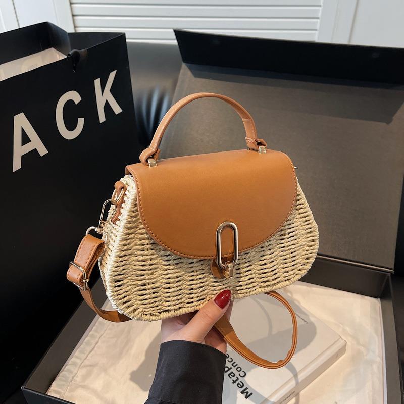 Mori Vintage Woven Bag Женская летняя модная сумка для отдыха на море Сумка через плечо