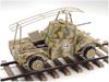 Tamiya Military Collection Series Немецкий армейский железнодорожный броневик P204 Пластиковая модель 32413 1/35 № 13 (е)