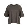 Shop   Women Round Neck Raglan Loose FiT Box ShorT Sleeve T shirT Brown Dai Wsh 