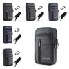 Single Double Layer Men Phone Pouch Waterproof Cellphone Bag Phone Waist Bag  Outdoor Phone Storage