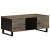 VidaXL Coffee Table Black 100x54x40 Cm Solid Mango Wood, Side Table, Living Room Table, Accent Table, End Table 4017696