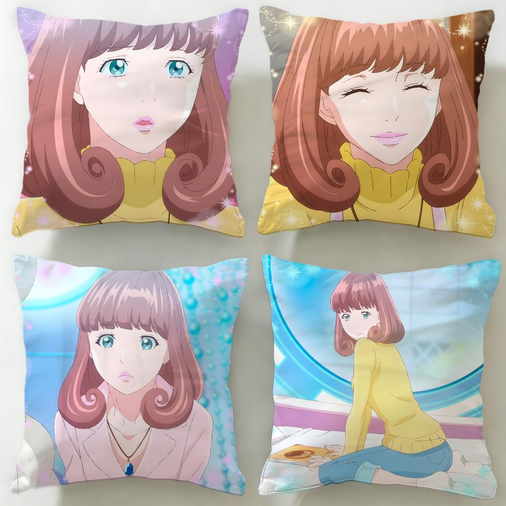 anime Astro Note Cushion Cover Soft EasyWash Pillow Case Versatile for Couch Bed Travel and Office