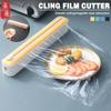 Kitchen Plastic Wrap Cutting Machine Baking Foil Two-way Sliding Knife Cutting Box Household Magnetic Wall Mounted Storage Box Storage Rack Tool