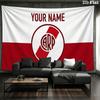 Custom Name,River Plate Wall tapestry, aesthetic printed fabric blanket, suitable for bedroom, living room, and home decor.