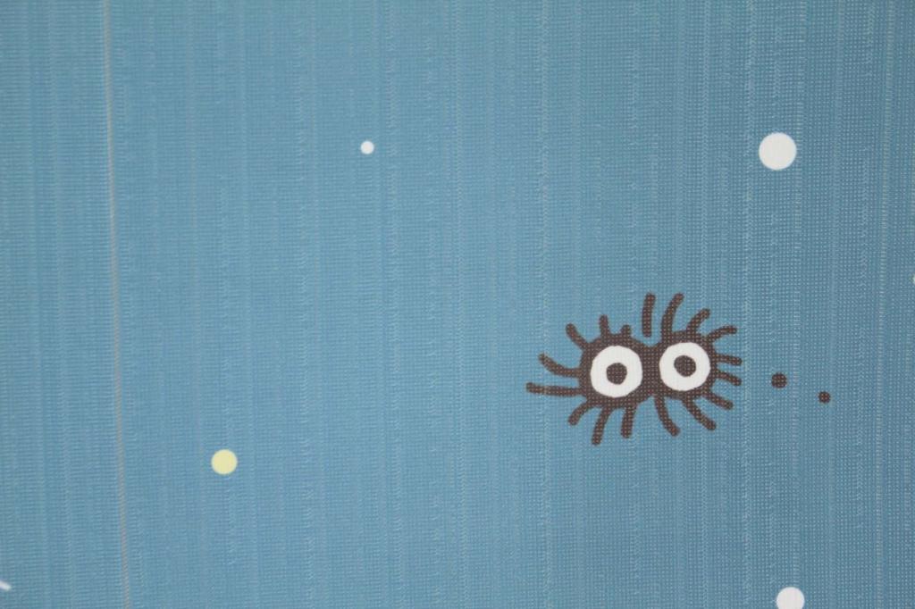 Narumikk Curtain Totoro Winter Sky and Crescent Moon 85 X 150cm Size 10-320