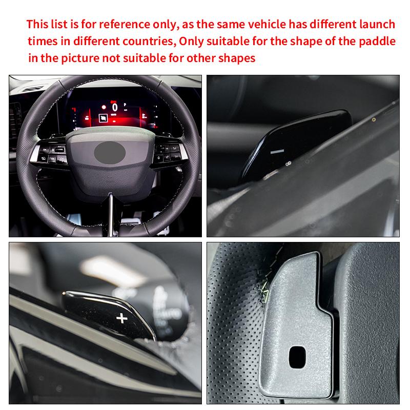 For Opel Alloy Shifter Paddle Vauxhall Astra L 2022-2025 Combo Zafira Vivaro Frontera 2024 Mokka Car Steering Wheel Shift Paddle sik033