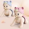 Crawling Musical Dolls Toy Singing Doll Toy My First Doll for Moving Plastic Child Vocalize Climbing Intellectual Education