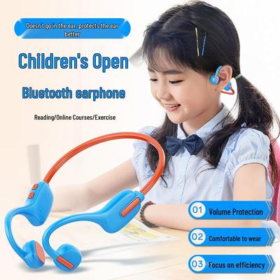 Детские Bluetooth-наушники с костной проводимостью X12, 8 ГБ памяти, беспроводной спортивный дизайн, сверхкомфортные для длительного использования