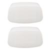 2Pcs Bounce Dome Diffuser White Digital Camera Flash Diffuser for 320EX Flash Speedlight