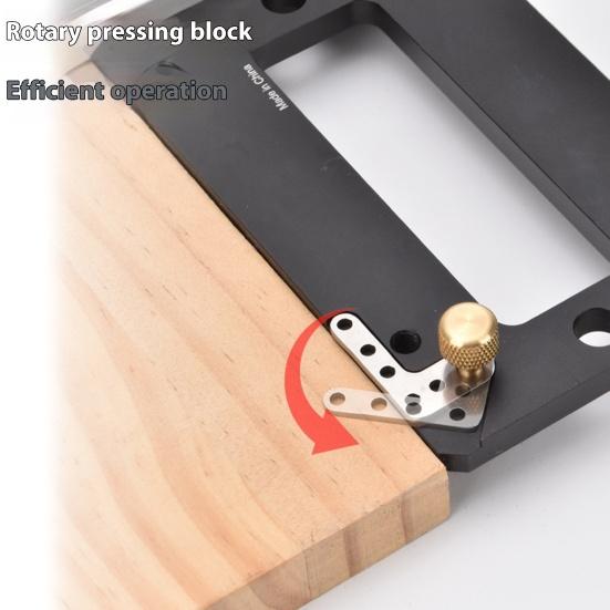 Track Saw Rail Square Guide Circular Saw Accessories Portable Universal 90-Degree Right