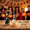 Waterproof Halloween Duck Figurine Creative Ghost Pumpkin Sculpture  Kids Bedroom
