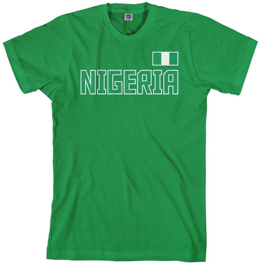 Nigeria National Pride Men's T shirt Nigerian African Flag