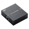 SANWA DIRECT PoE Extender Power Reception Power Supply Gigabit Fanless LAN Extension No Power Cable Required PoE+ 500-SWH010