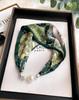 Magnetic silk scarf women's 1116 new scarf autumn and winter high-end neck protection small scarf necklace pearl buckle with shirt