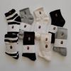 Unisex Mid-High Solid Color Ape Head Socks for Casual Sports, Spring & Autumn.