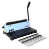 Переплетный станок RAYSOONER с квадратной перфорацией и большими отверстиями, совместимый с форматом B5. Регулируемый. Может пробить 12 листов за раз. Для использования в и TD-130.