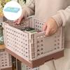Collapsible Foldable Storage Basket 6 Colors Sundries Storage Bin Plastic Crate Box  Makeup Jewelry