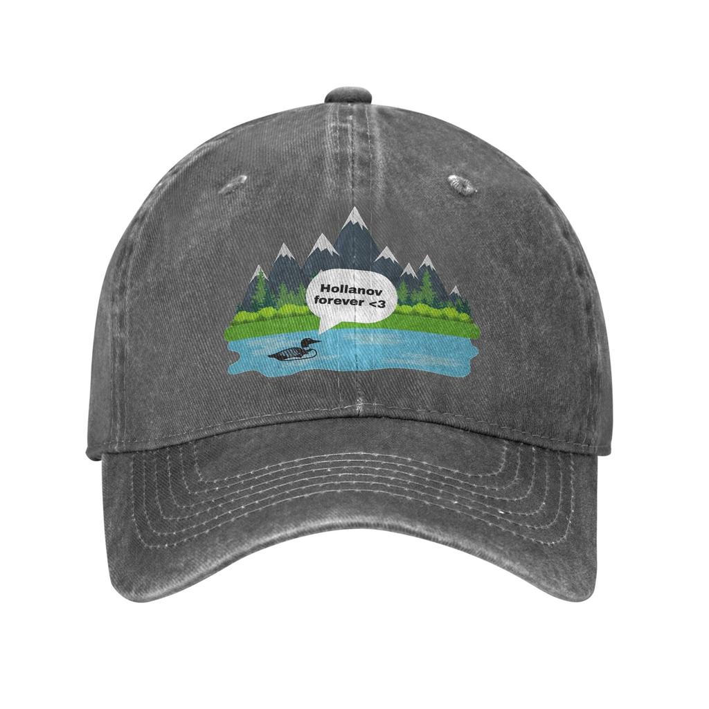 Heated Rivalry Loon Baseball Cap Casual Distressed Denim Washed Snapback Cap Unisex Outdoor Workouts Gift Caps Hat