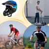 Bike Helmet Full Face Biking Head Protection Shock Absorption Cycling Helmet For Motocross Motorcycle Scooter Mountain Racing