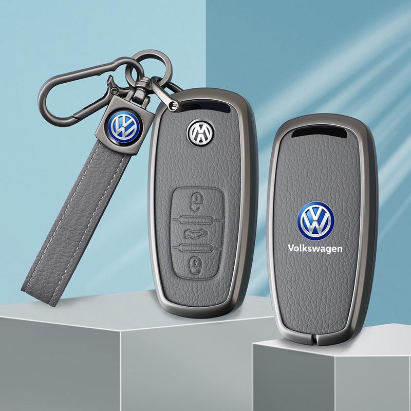 Чехол для ключей автомобиля Volkswagen H-Model цвета Слоновая кость