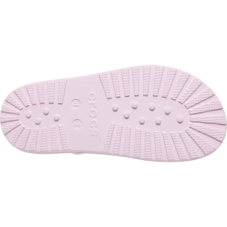 Crocs Классические рыбацкие удобные универсальные нескользящие прочные низкие сандалии Детские сандалии Розовые 210625-6ZW